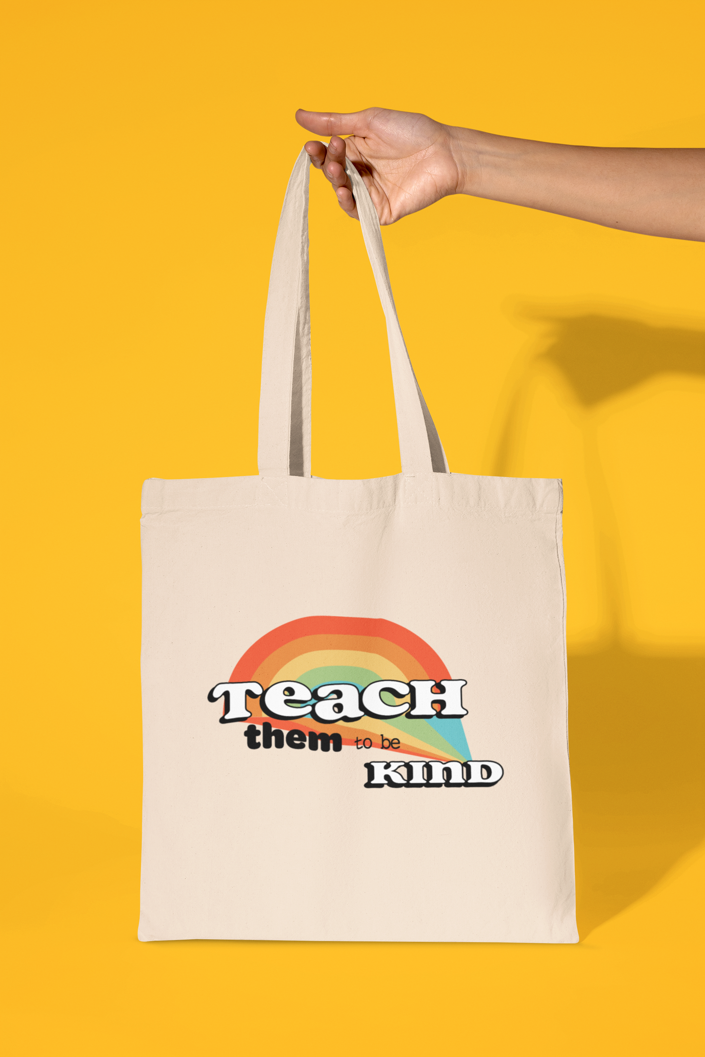 Teach Them To Be Kind Tote - Teaching To A Riot